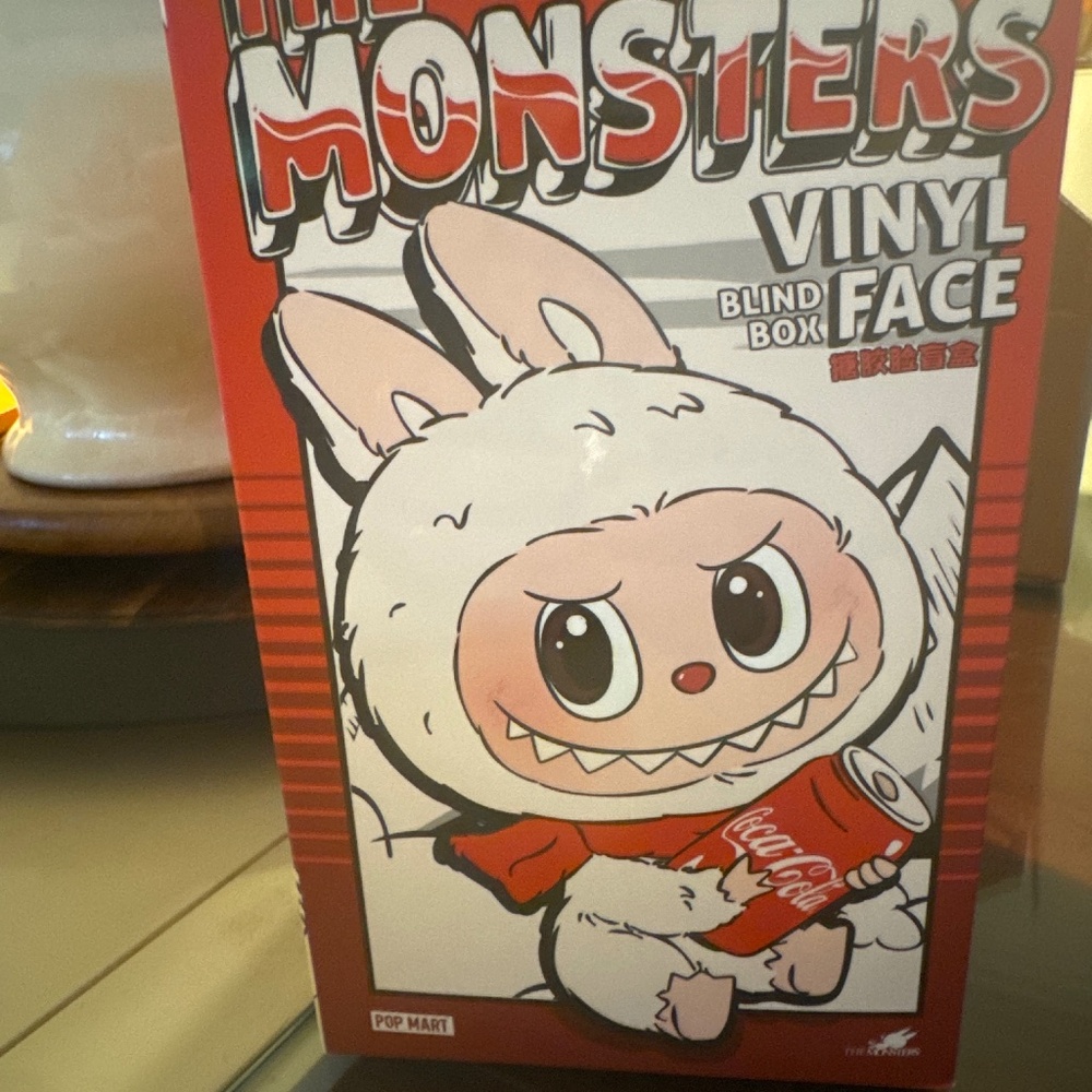 Authentic Popmart CocaCola Labubu